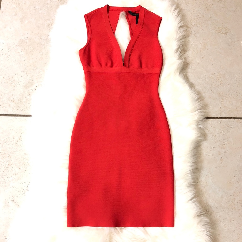 BCBG MAXAZRIA BANDAGE DRESS